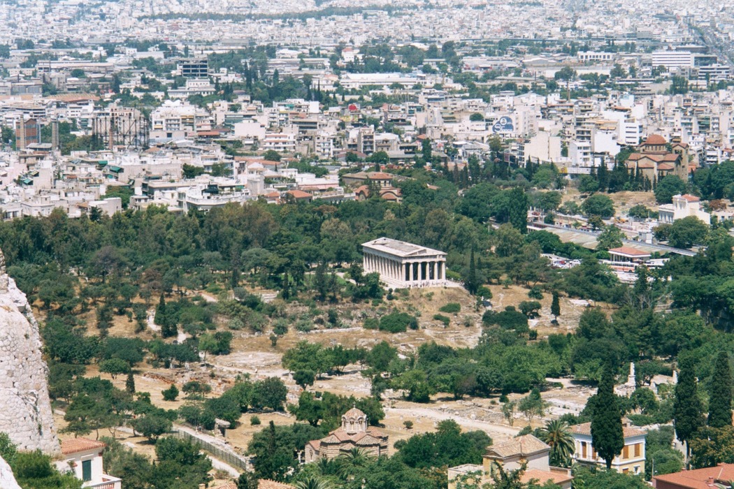 Tempel des Hephaistos auf der Agora