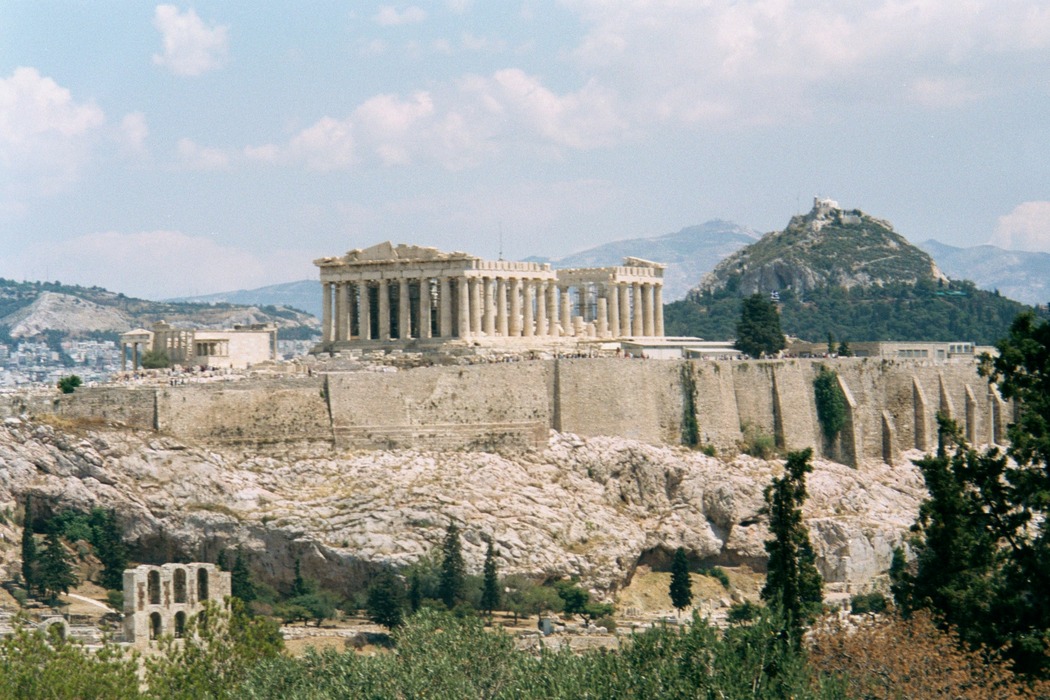 Akropolis vom Nachbarhügel (3)