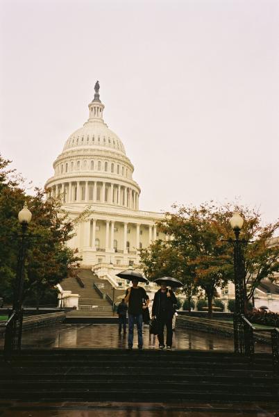 Ramon and Paul in front of the U.S. Capitol