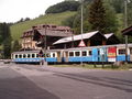 Schweizer Gebirgsbahn Richtung Zweisimmen