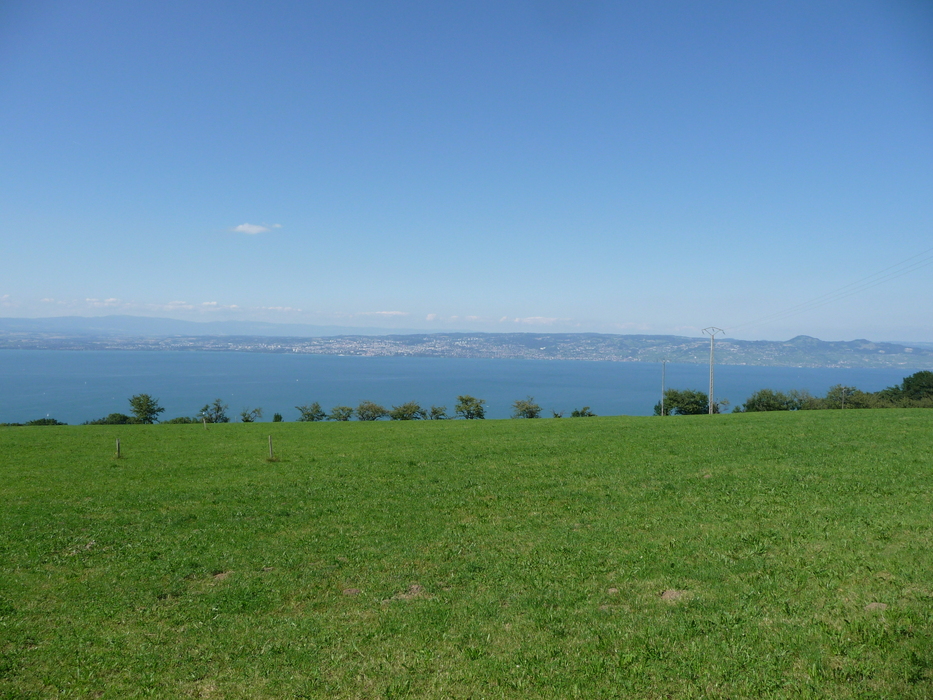 Ein letzter Blick auf den Genfer See