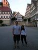 Joy and me in the historical Herrenberg town cente...